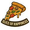 Slice of Happiness Pizza Slice