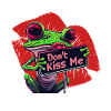 Dont Kiss Me Frog Popart