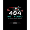 404 Not Found Glitch Neon