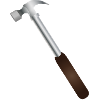 Hammer Carving: Rustic Tool Graphic