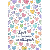 Love Speaks Hearts Pattern