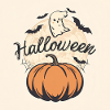 Moonlit Pumpkin Halloween