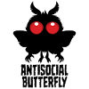 Antisocial Butterfly Mothman Cryptid