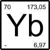 Ytterbium Element Minimal