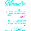 Nurse Pride Bold Text Art