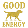 Good Energy Dog Illustration