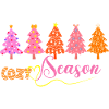 Cozy Season Christmas Trees Graphic