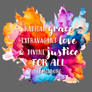 Grace Love Justice Color Splash