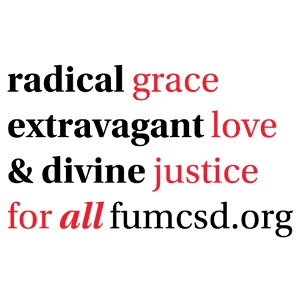 Grace. Love. Justice. serif font