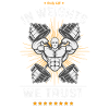 Weights We Trust Gym Emblem