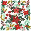 Boho Floral Christmas