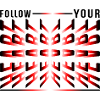 Crimson Kaleidoscope Glyphs