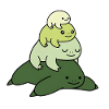 Pastel Stack Frog 