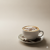 Morning Coffee Latte Art