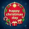 Happy Christmas Day Circle