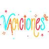 Vacaciones Rainbow Handletter