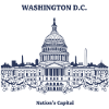 Capitol Skyline in Blue