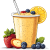 Citrus Berry Smoothie Cup