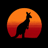 Sunrise Kangaroo Spirit