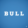 Bull Bold on Blue