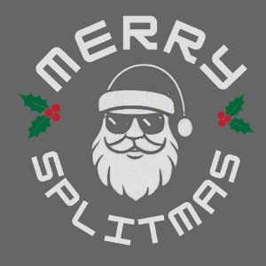 Ho! Ho! Ho! Split Decision Smiling Santa