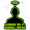 Human Wi-Fi Signal: Weak