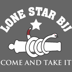Lone Star BJJ - Come and Take It - White and Red