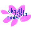Depth Over Noise Floral
