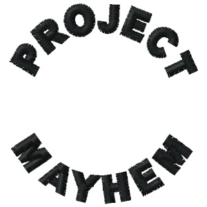 Project Mayhem Embroidery