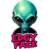 Edgy Face Martian