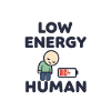 Low Energy Human Illustration