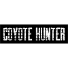 Coyote Hunter; Black with White
