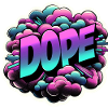 Dope Graffiti Cloud Burst