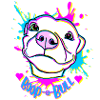 Boop-a-Bull Neon Splash
