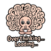 Overthinking Loading Brain