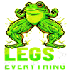 Legs Over Everything Frog