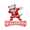 Dabbing Santa Cat Command