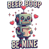 Beep Boop Be Mine Robot