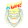 RUN! – Screaming Yeti Face