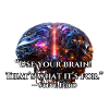 Neon Circuit Brain