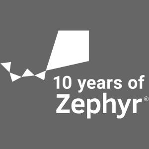 Zephyr 10th Anniversary Stacked White
