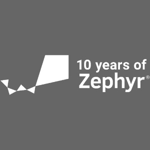 Zephyr 10th Anniversary Horizontal White