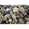 wet beach with lock