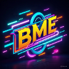BME Neon Circuit Logo