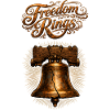 Freedom Bells: Rustic Bronze Emblem