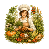 Autumn Harvest Kitchen Charm