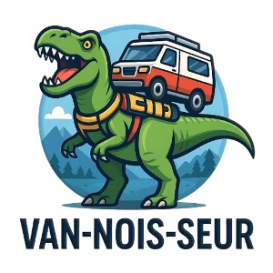 Green Dino Camper Van Design