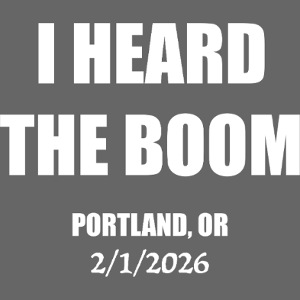 I HEARD THE BOOM