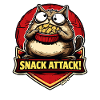 Snack Attack Cat Logo