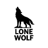 Lone Wolf Howling Silhouette